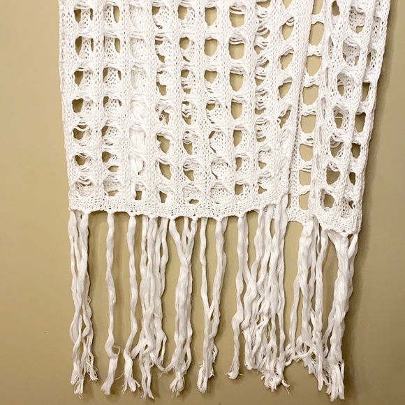 Open Knit Lace-Up Cover-Up Skirt NWT - Picture 11 of 15